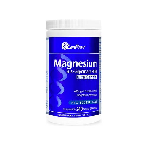 CanPrev, Magnesium Bis-Glycinate, 400 Powder, 240g
