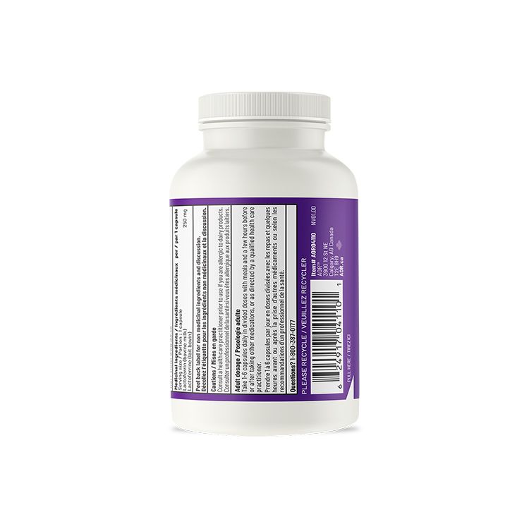 AOR, Lactoferrin-250, 60 Capsules