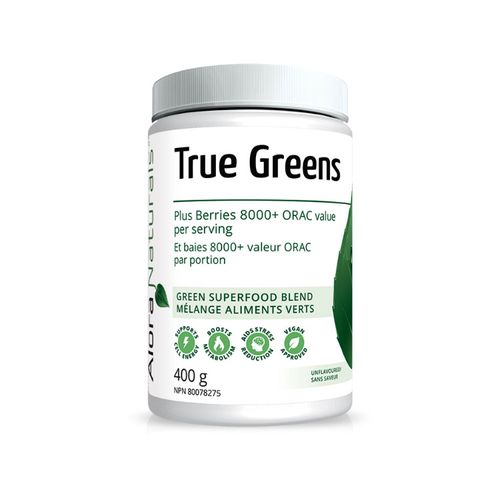 Alora Naturals, True Greens Powder, Unflavoured, 344g