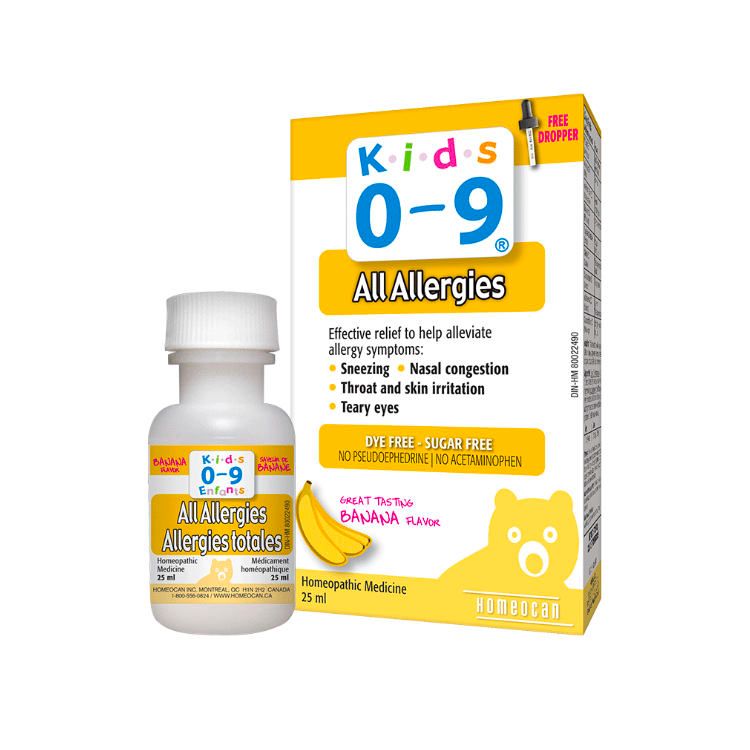 Homeocan, Kids 0-9, All Allergies Oral Solution, 25ml