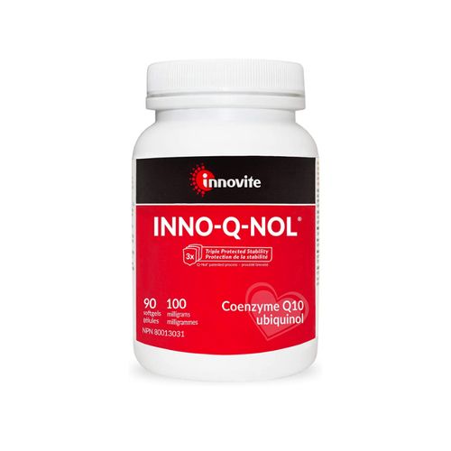 Innovite, INNO-Q-NOL® (CoQ10 Ubiquinol), 100 mg, 90 Softgels