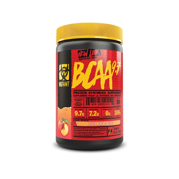 加拿大Mutant铁血魔兽BCAA支链氨基酸 30次量 香甜桃子味 防止肌肉分解 加速体力恢复