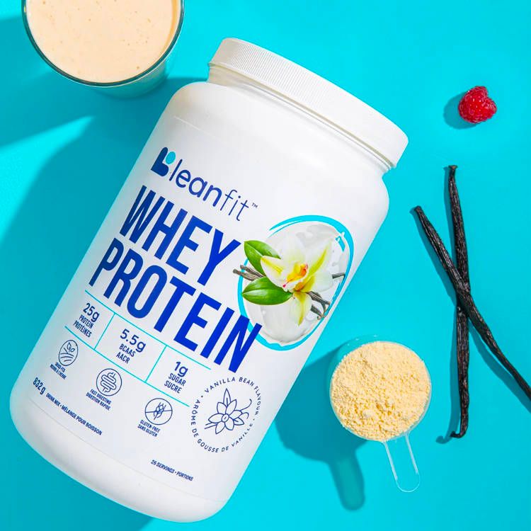 LeanFit, Whey Protein, Vanilla, 832g