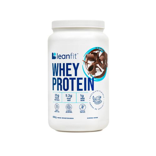 加拿大LeanFit乳清蛋白粉 858克 巧克力味 修复重建肌肉