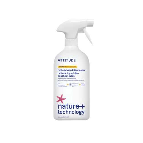 Attitude, Daily Shower & Tile Cleaner Citrus, 800 ml