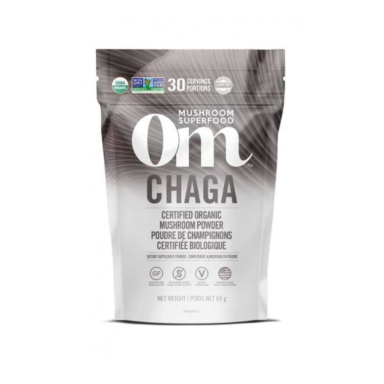 OM Mushroom, Superfood Powder, Chaga, 60g