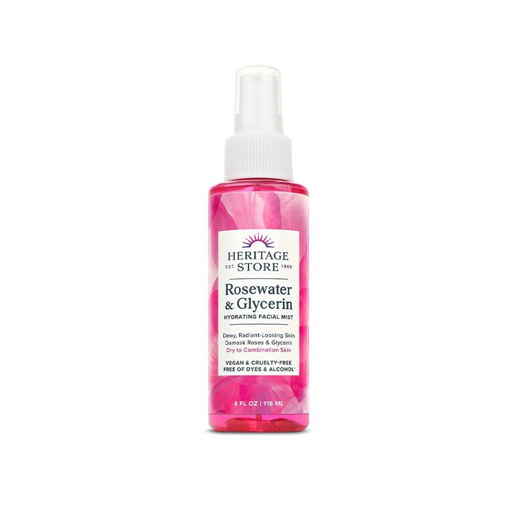 Heritage Store, Rosewater & Glycerin Mist, 237ml