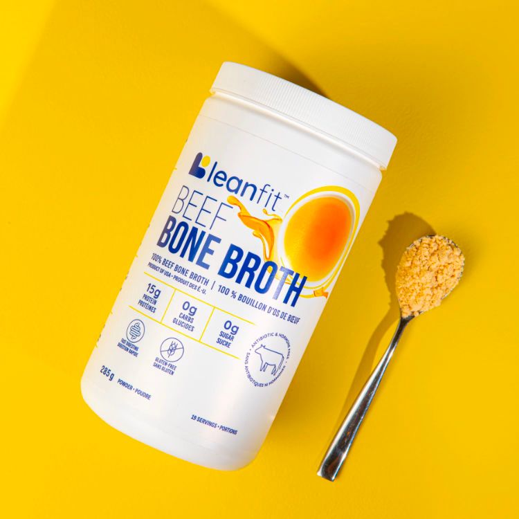 LeanFit, Beef Bone Broth Powder, 285g