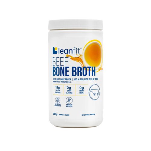LeanFit, Beef Bone Broth Powder, 285g