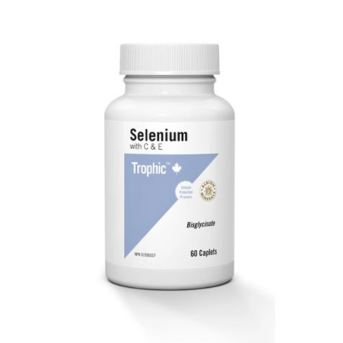 Trophic, Selenium with C&E Chelazome, 60 Caplets