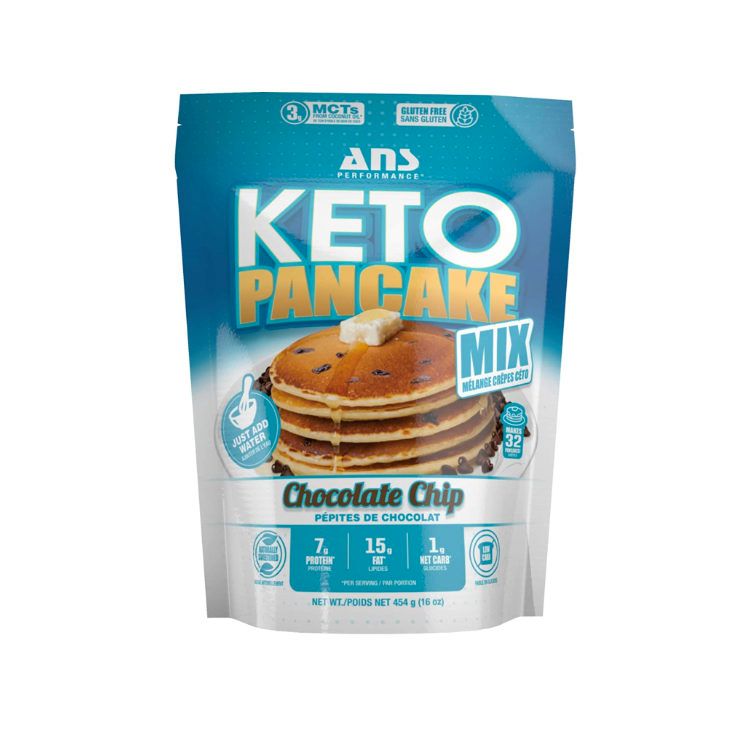 ANS Performance, Keto Pancake Mix, Chocolate Chip, 454g