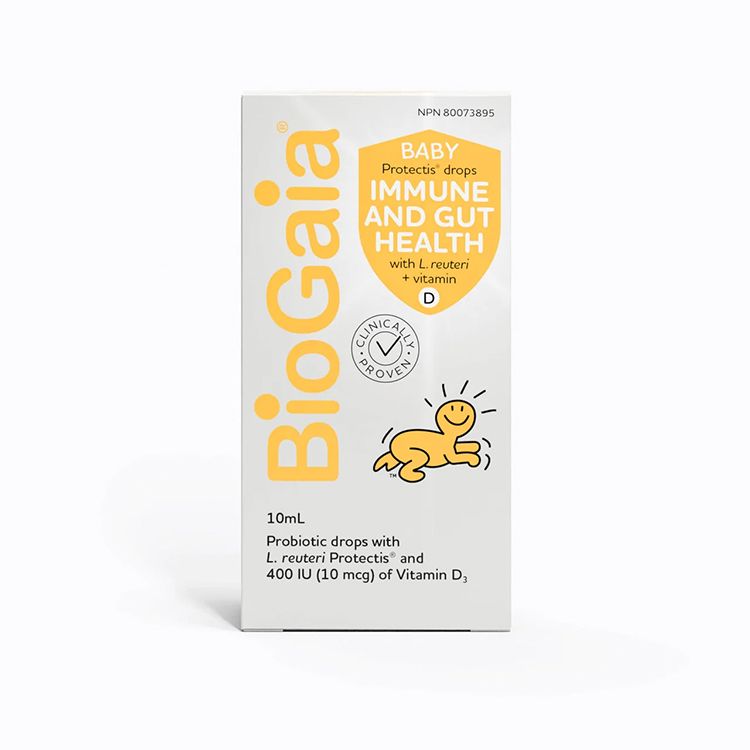 瑞典BioGaia拜奥婴儿益生菌+维生素D3滴剂 10毫升/50天量 维护宝宝胃肠道健康 促进骨骼发育