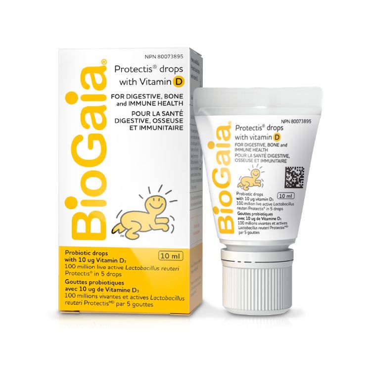 BioGaia, Protectis, Probiotic Drops with D3, Easy Dropper, 10 ml