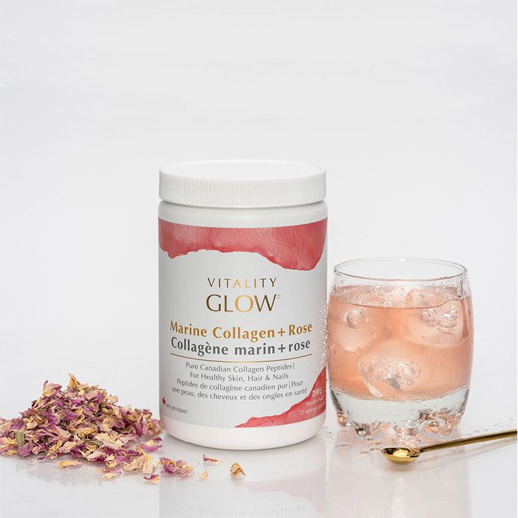 VITALITY GLOW, Marine Collagen + Rose, 200g