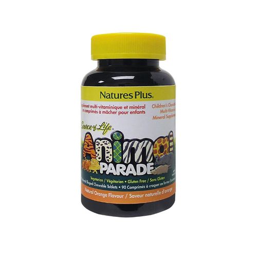 Animal Parade, Children's Multi-vitamin & Mineral Supplement, Orange, 90 Chewable Tablets