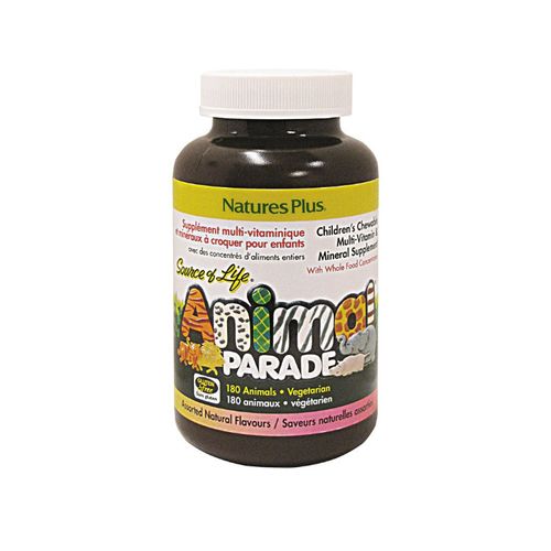 Animal Parade, Children's Multi-vitamin & Mineral Supplement, Assorted, 180 Chewable Tablets