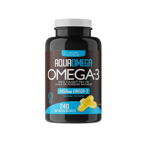 AquaOmega, High EPA Omega-3, 240 Softgels