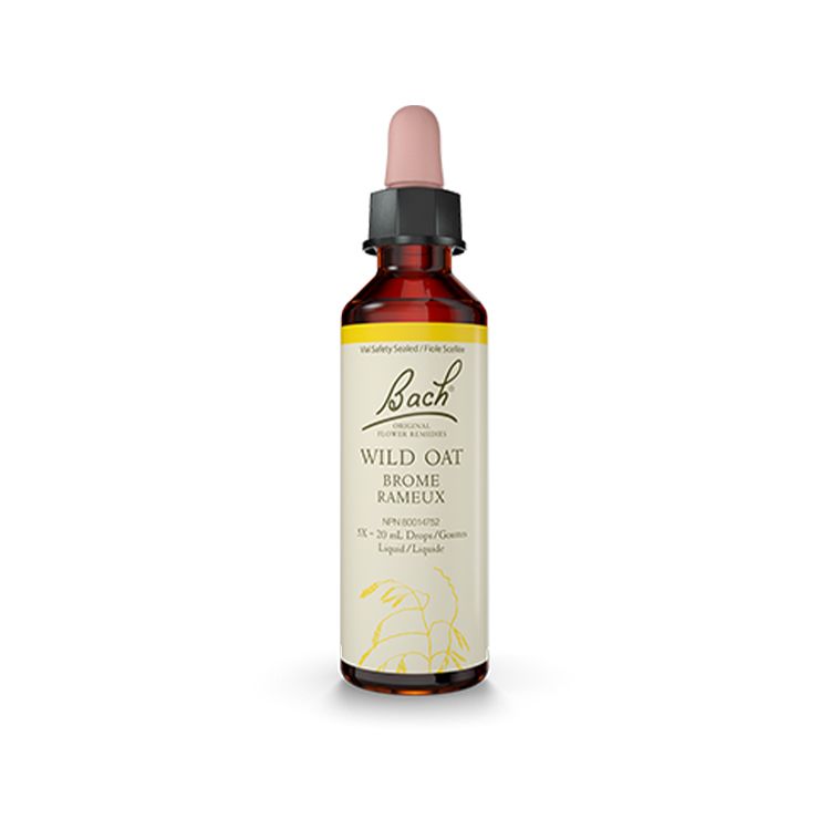 Bach, Flower Essences, Wild Oat, 20ml