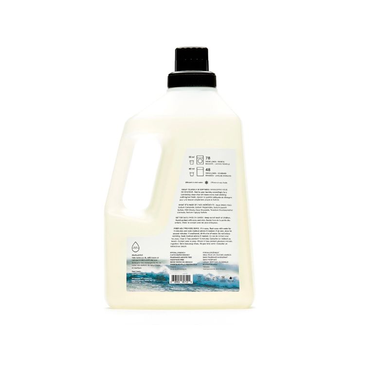 加拿大The Unscented Company洗衣液 1.95升 无香型 冷水可用 不会脱色 可洗布尿布