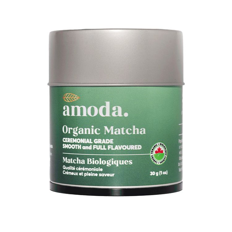 加拿大Amoda有机茶道级抹茶粉 宇治抹茶 制作传统抹茶及拿铁等饮品