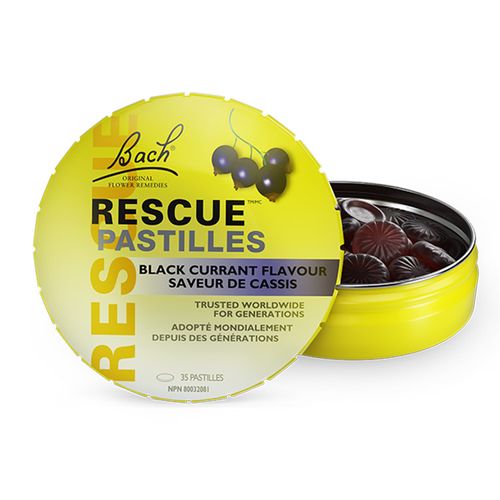 Bach, Rescue Pastille, Black Currant, 50g