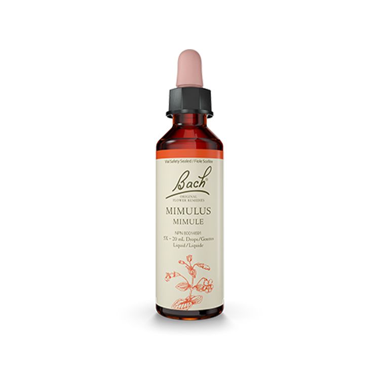 Bach, Flower Essences, Mimulus, 20ml