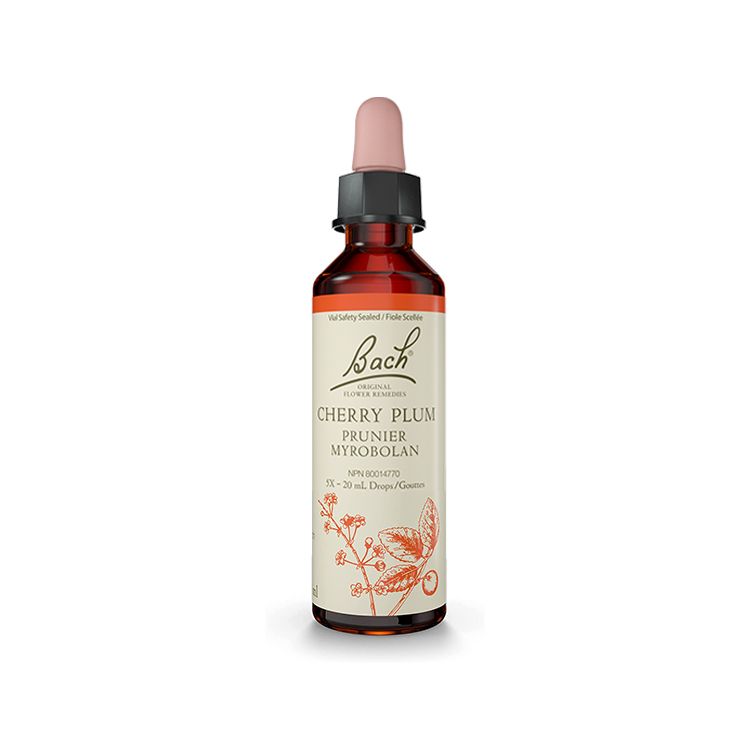 Bach, Flower Essences, Cherry Plum, 20ml