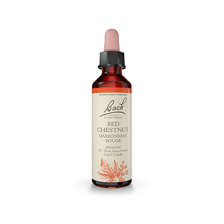 Bach, Flower Essences, Red Chestnut, 20ml