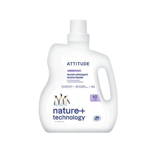 Attitude, Laundry Detergent, Lavender, 40 loads