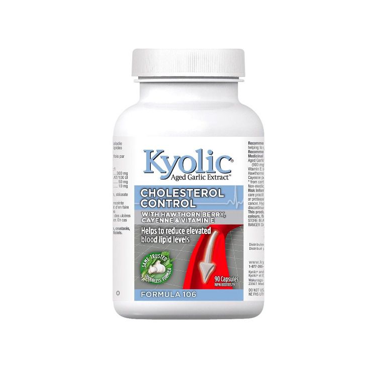 Kyolic, Formula 106 with Hawthorn Berry, 90 Capsules