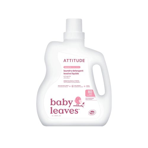 Attitude, Baby Laundry Detergent, Fragrance Free, 80 loads