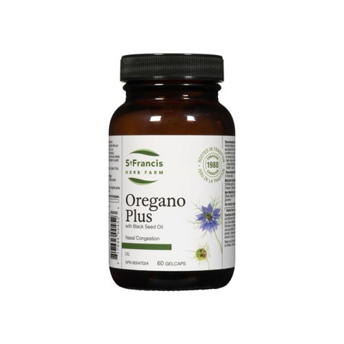 St Francis Herb Farm, Congestion Aid, Formerly Oregano Plus, 60 Capsules