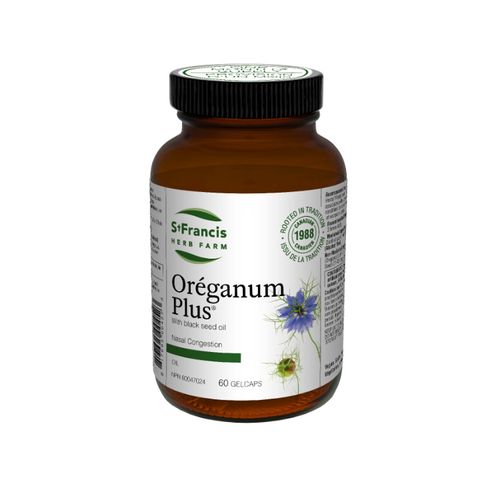 St Francis Herb Farm, Oréganum Plus, 60 Capsules