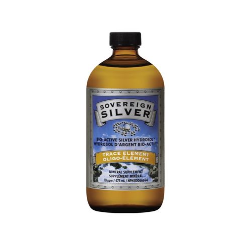 美国Sovereign Silver胶体银 473ml 提升免疫 杀菌杀毒 10ppm安全浓度 4岁以上可用