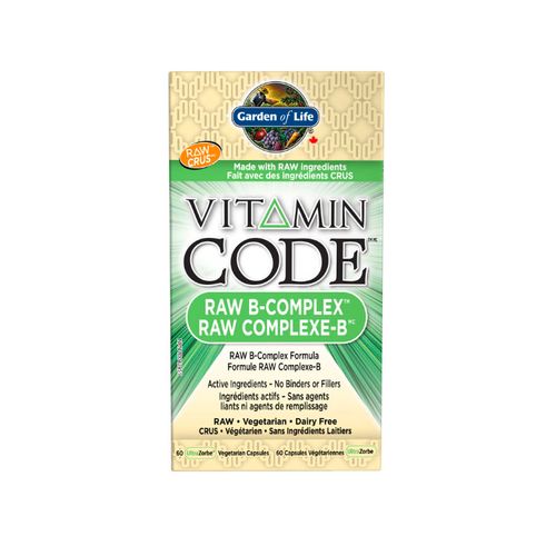 Garden of Life, Vitamin Code, Raw B Complex, 60 Vcaps