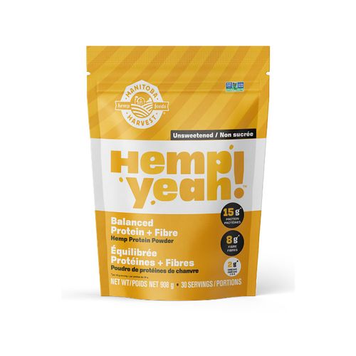 Manitoba Harvest, Hemp Yeah!, Protein Powder, Balanced Protein + Fiber, 908g