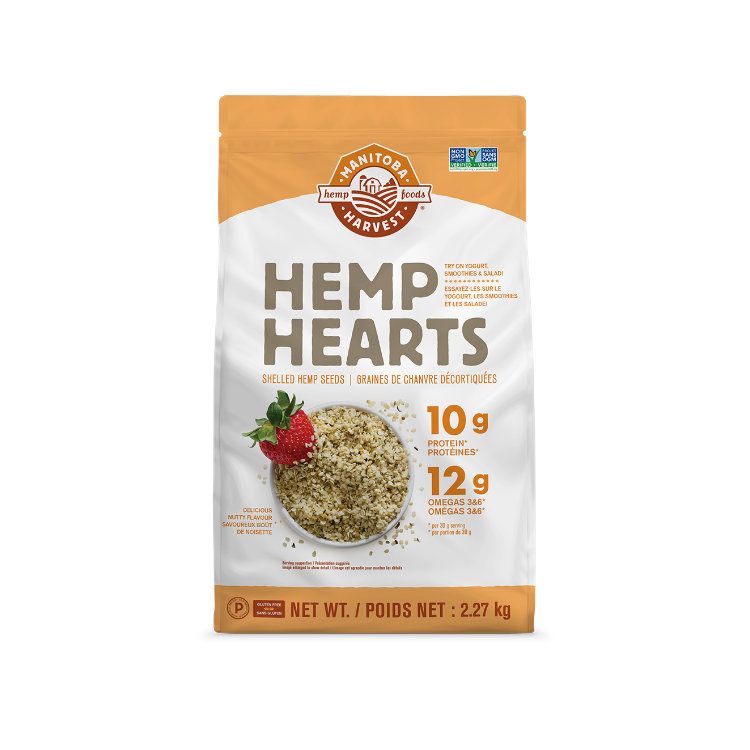 Manitoba Harvest, Natural Hemp Hearts, 2.27kg