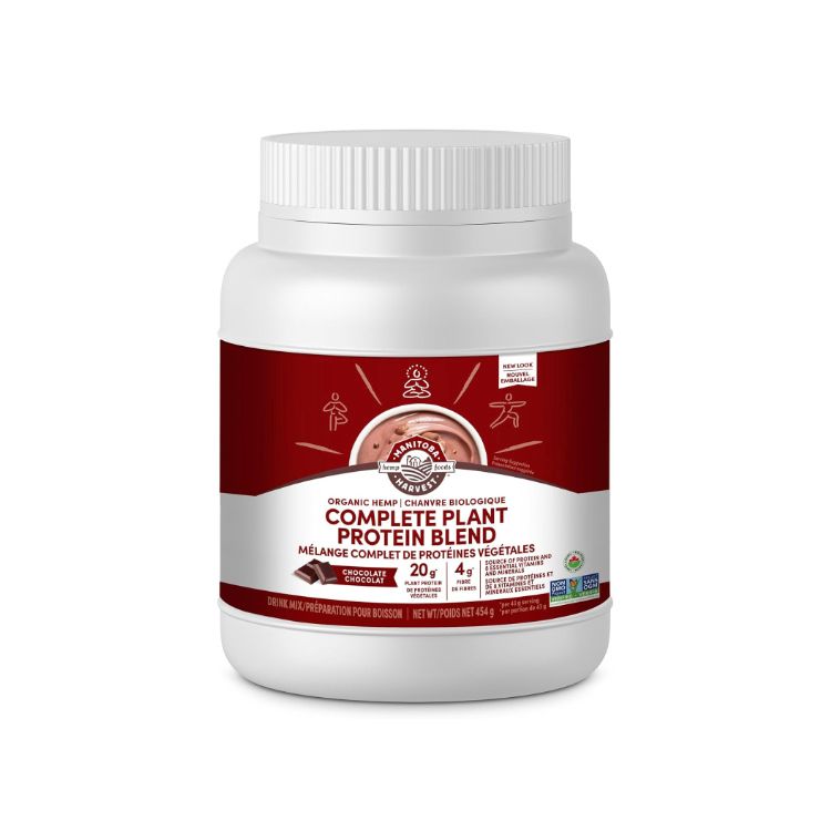 Manitoba Harvest, Hemp Yeah!, Plant Protein Blend, Chocolate, 454g
