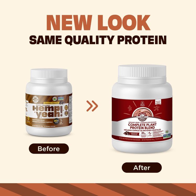 Manitoba Harvest, Hemp Yeah!, Plant Protein Blend, Chocolate, 454g