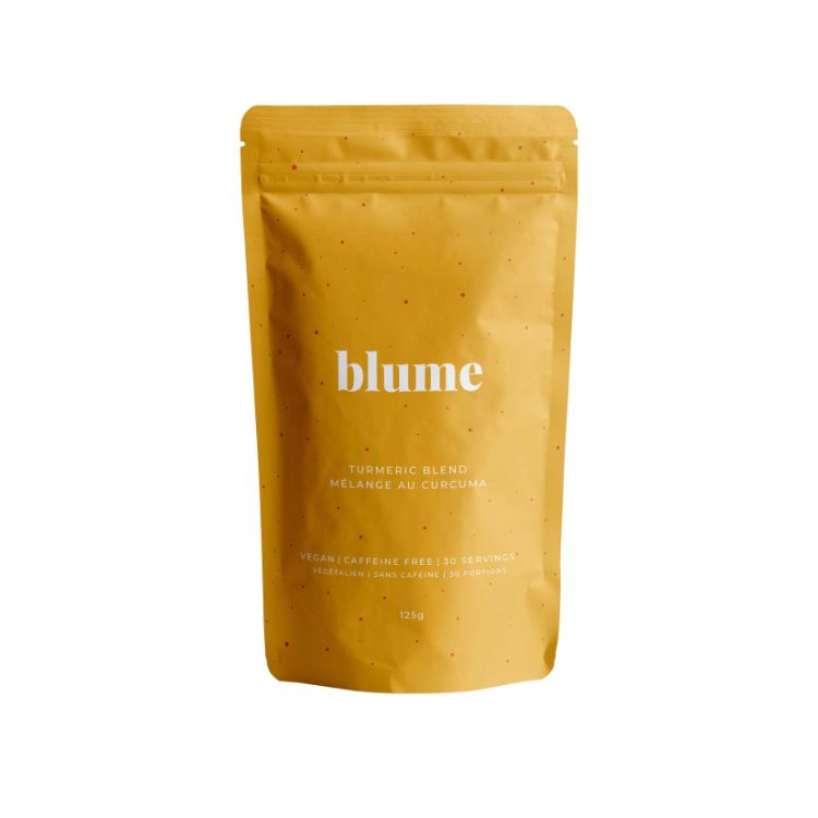加拿大blume有机姜黄拿铁粉 125g 可快速制作健康拿铁 减少体内炎症 促进胃肠道健康