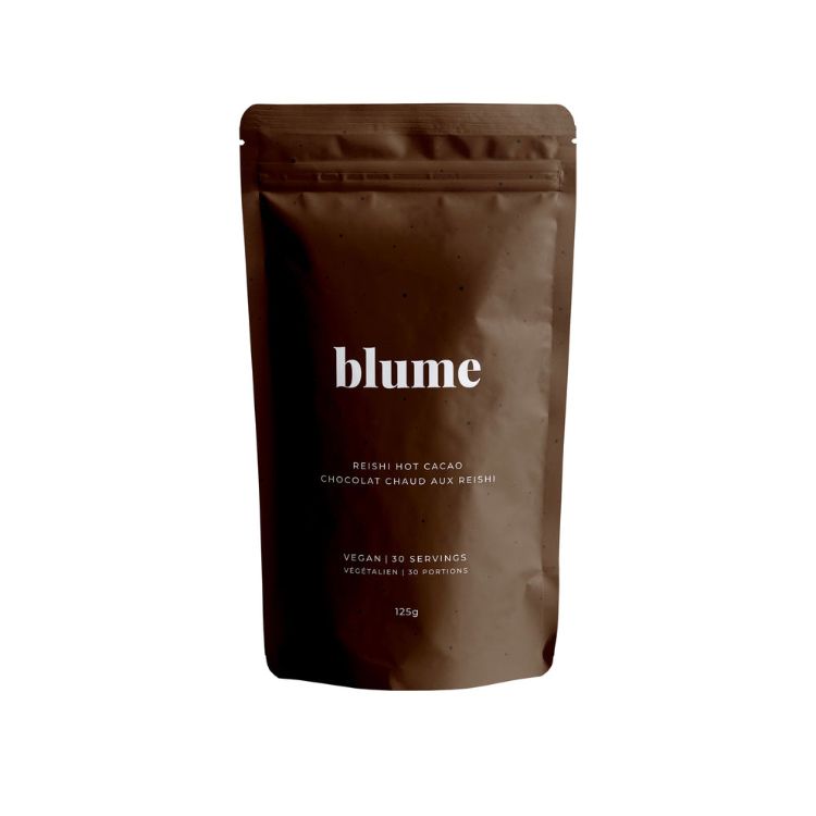 加拿大blume有机灵芝可可拿铁粉 125g 可快速制作健康拿铁 减轻压力 帮助血糖管理