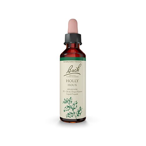 Bach, Flower Essences, Holly, 20ml