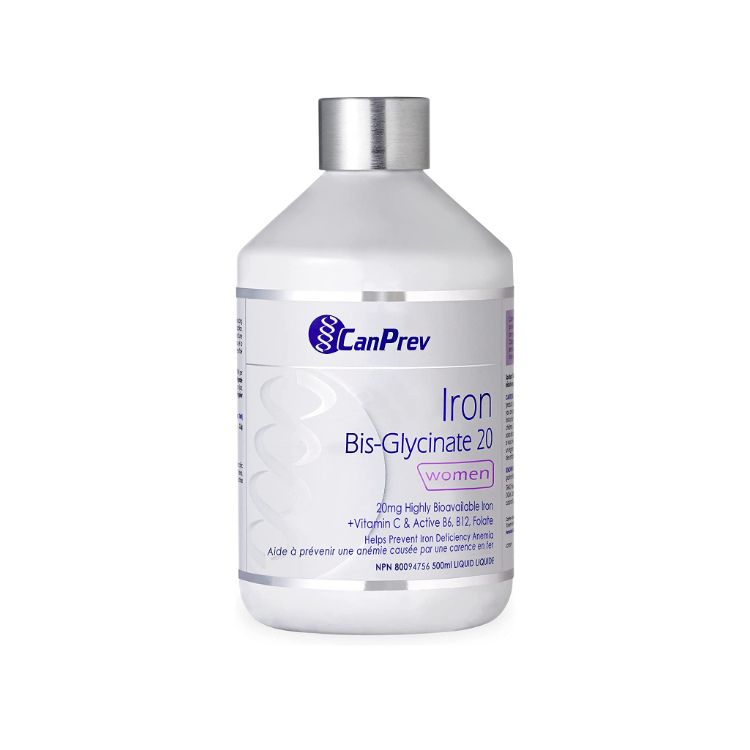 CanPrev, Iron Bis-Glycinate, 20 mg, Liquid, 500ml