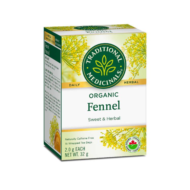 Traditional Medicinals, Organic Fennel Tea, 16s