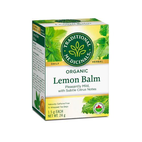 Traditional Medicinals, Organic Lemon Balm Tea, 16s