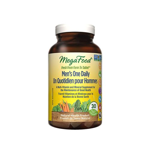 MegaFood, Men's One Daily Multivitamin & Mineral, 30 Tablets