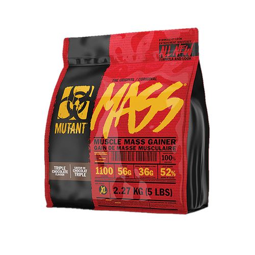 Mutant, MASS Muscle Mass Gainer, Triple Chocolate Flavour, 2.27kg