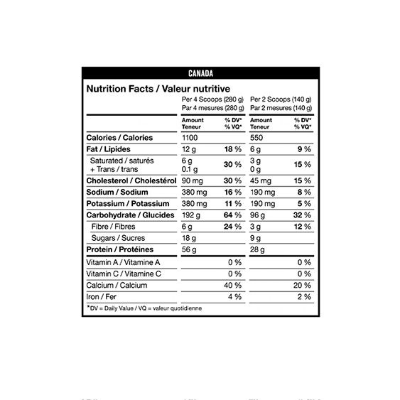 Mutant, MASS Muscle Mass Gainer, Vanilla Ice Cream Flavour, 2.27kg