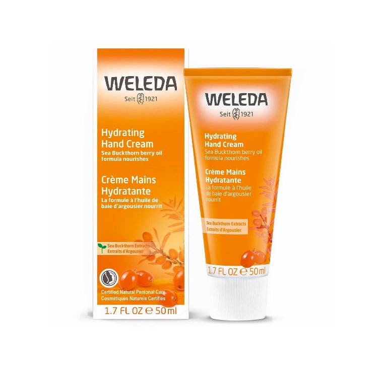 Weleda, Hand Cream, Sea Buckthorn Hydrating, 50ml