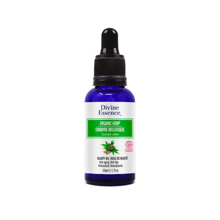 Divine Essence, Organic Hemp, 30ml